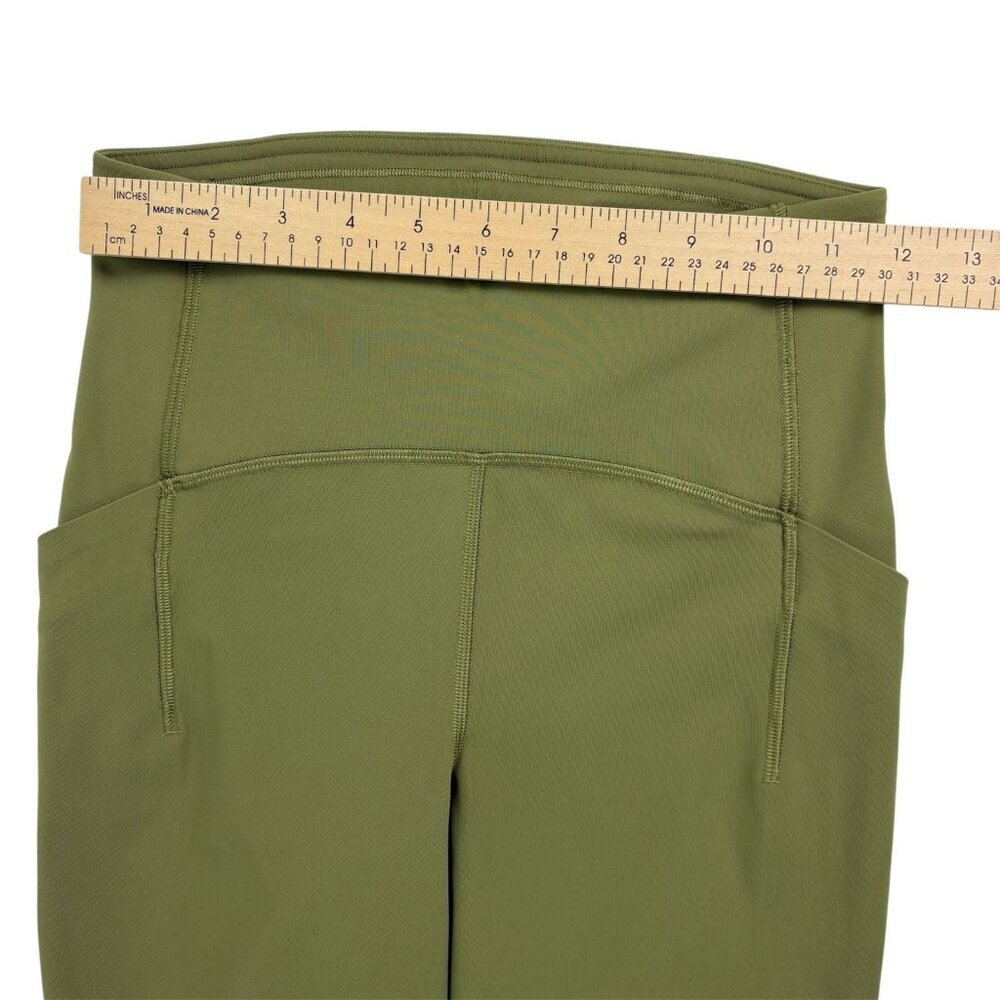 Lululemon Swift Speed High-Rise Crop 21" Leggings Size 4 Moss Green - Picture 12 of 15